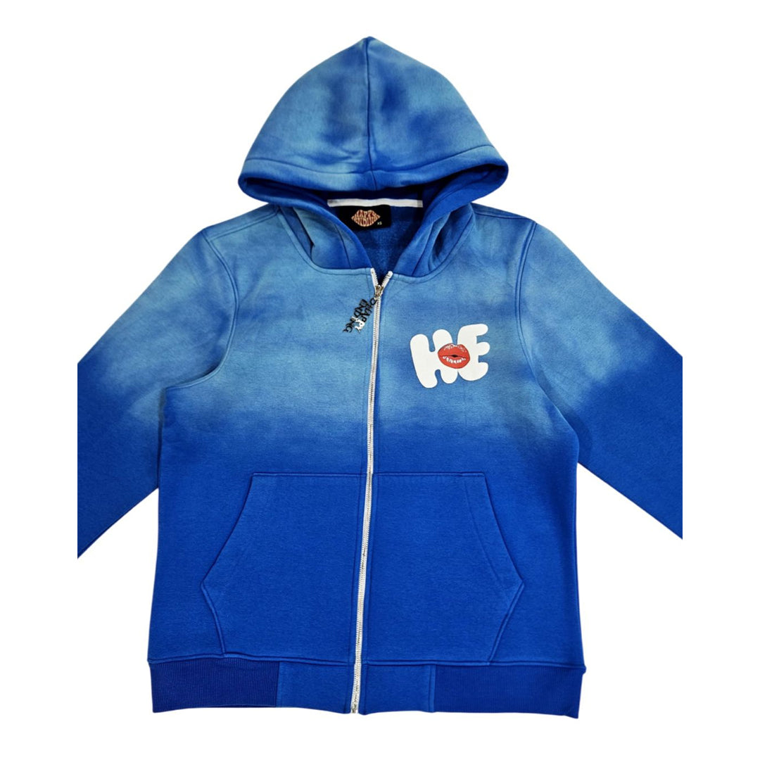 LOOK MOM I'M EATING VEGGIES! BLUE HOODIE