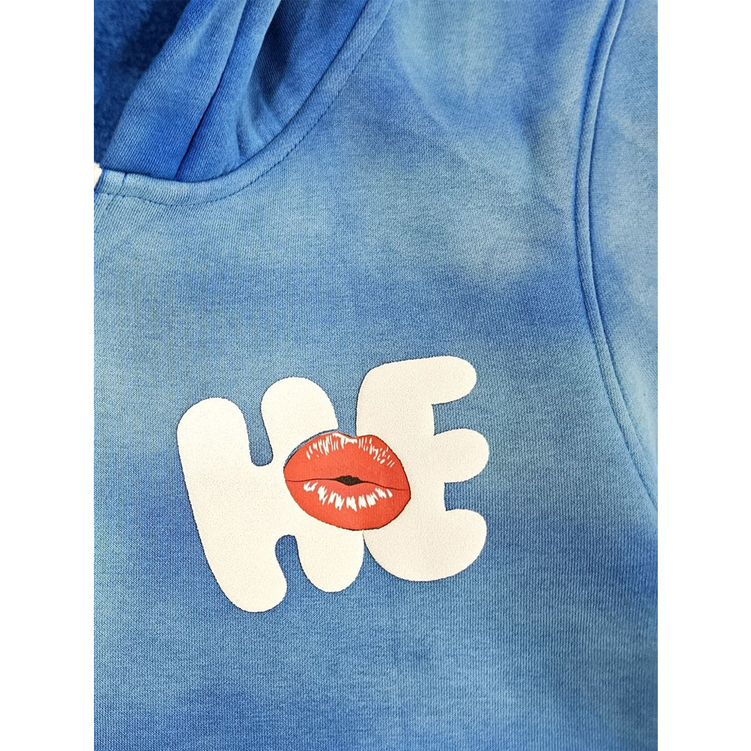LOOK MOM I'M EATING VEGGIES! BLUE HOODIE