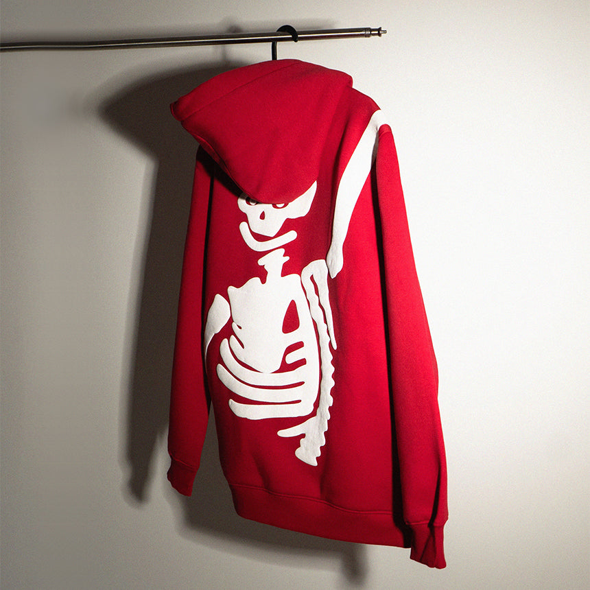 Scarlet Skeleton Hoodie