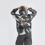 Blooming Through Chaos Tie Dye Hoodie