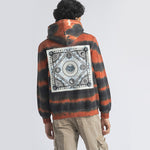 Metal Charm Tie Dye Hoodie