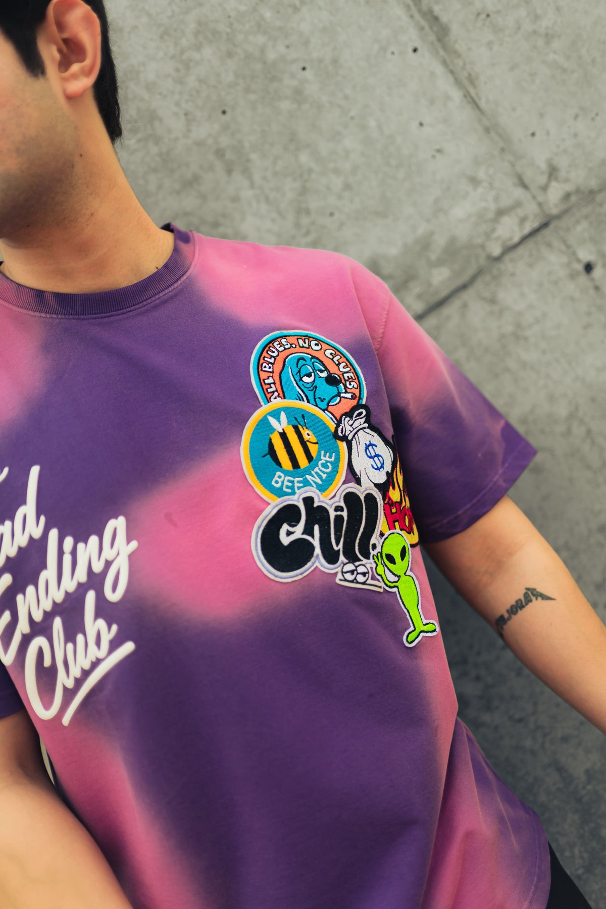 Violet Rush Tee